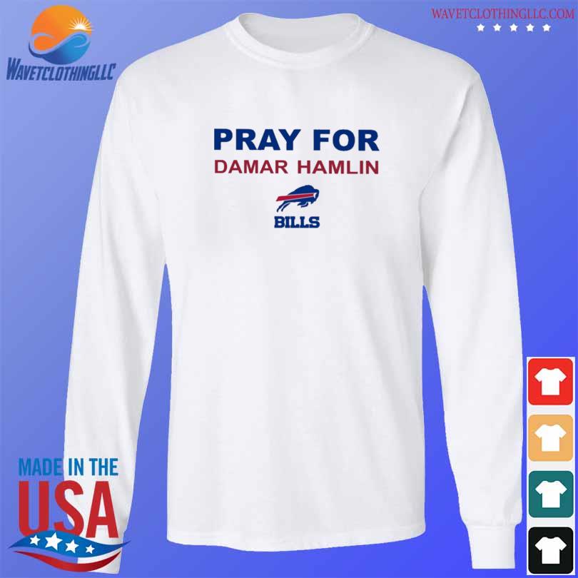 Men's Buffalo Bills Pray For Damar Hamlin Tee Shirt, hoodie, sweater, long  sleeve and tank top