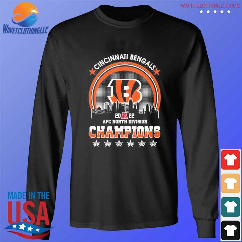 Cincinnati Bengals 2022 AFC North Division Champions Playoffs shirt,  hoodie, sweater, long sleeve and tank top