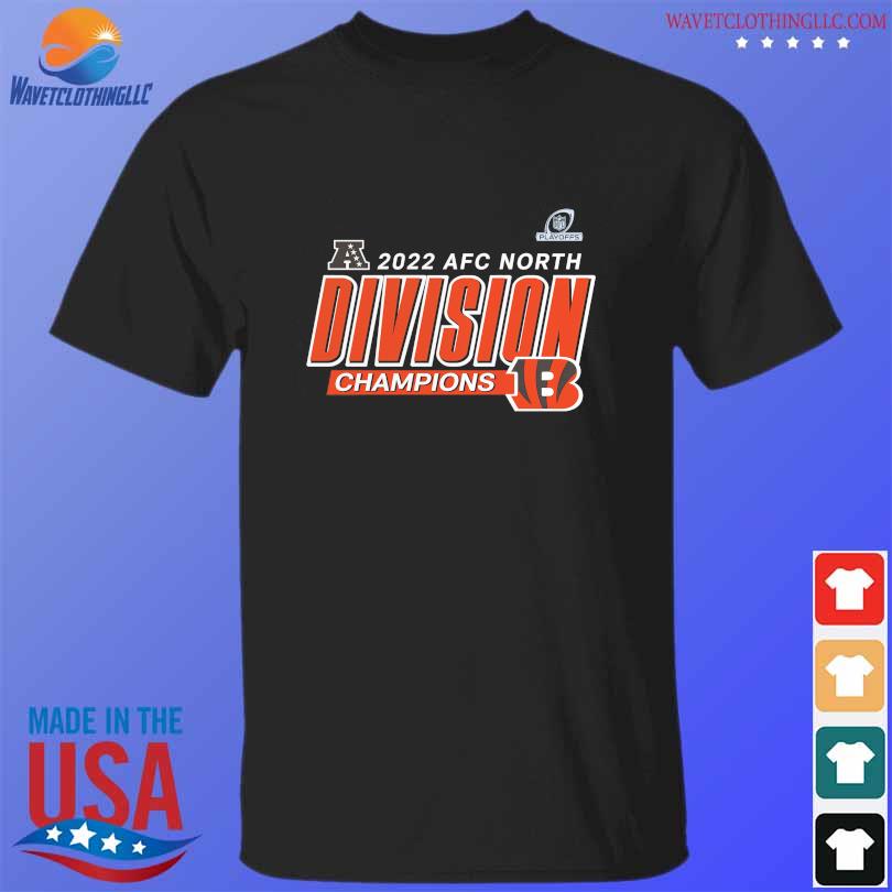 Cincinnati bengals black 2022 afc north division champions divide & conquer  2023 shirt, hoodie, sweater, long sleeve and tank top