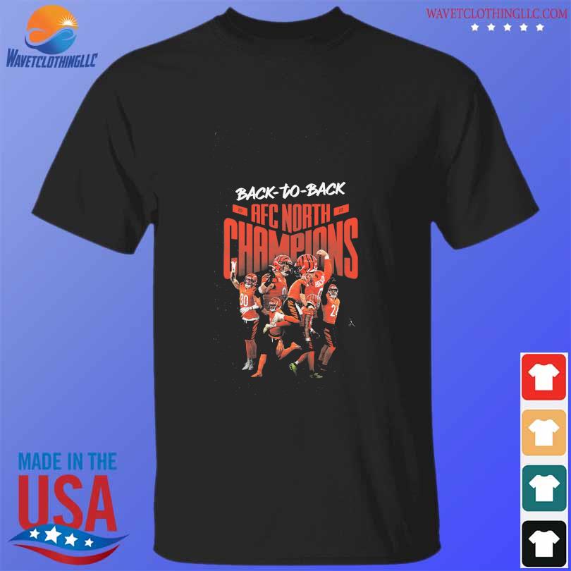 Cincinnati Bengals AFC North back 2 back champions 2021 2022 shirt