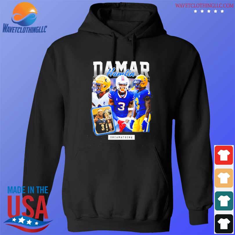 Love 3 damar hamlin billieve shirt, hoodie, sweater, long sleeve and tank  top