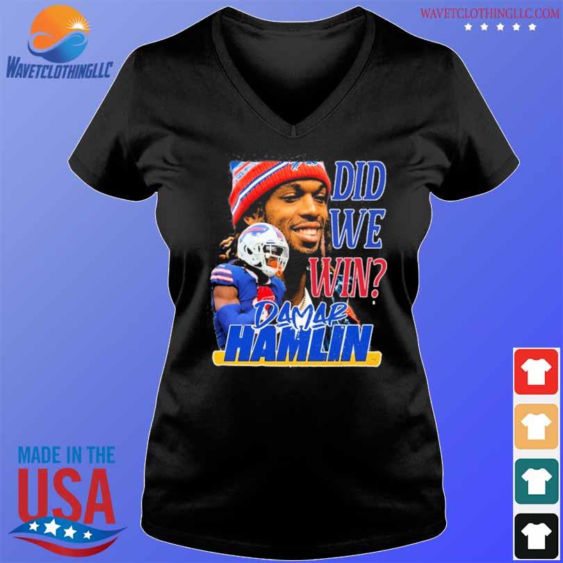 Damar Hamlin creates 'Did We Win?' T-shirts to support those who