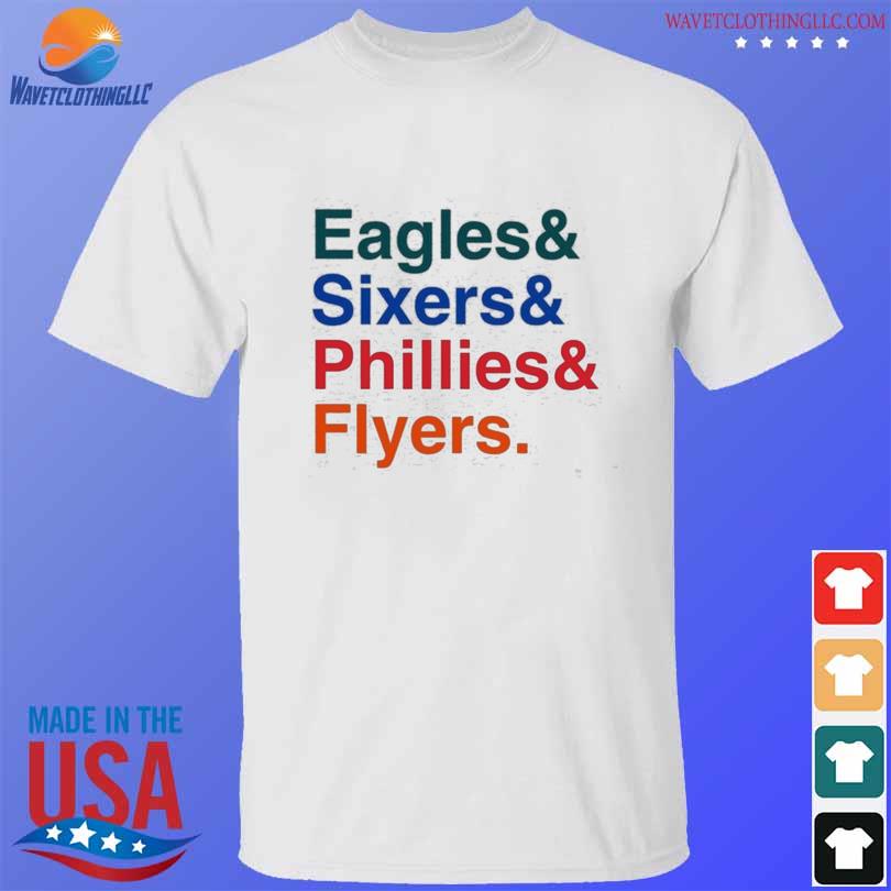 eagles phillies shirt