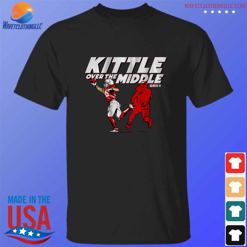 eorge Kittle kittle over the middle shirt, hoodie, sweater and v-neck t- shirt