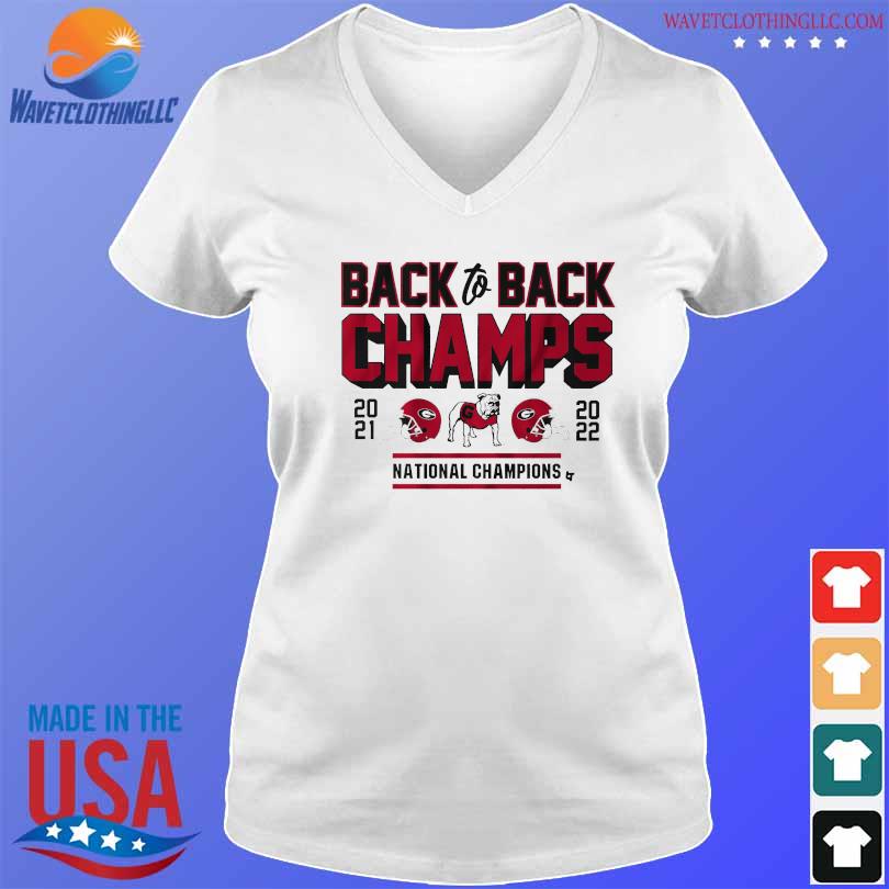 Official back 2 Back National Georgia Bulldogs Shirt, hoodie, sweater, long  sleeve and tank top