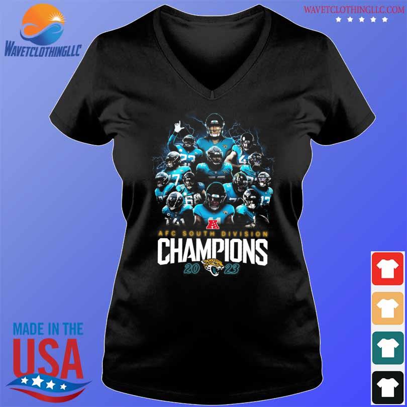 Jacksonville Jaguars 2022 AFC South Division Champions 2017 2022 Skyline  shirt in 2023