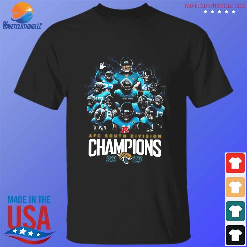 Official 2023 Jacksonville Jaguars AFC South Division Champions Divide  Conquer Big Tall Tee Shirt