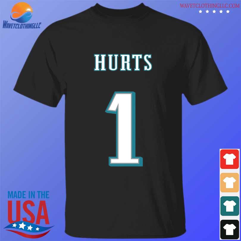 Men's Jalen Hurts Black Philadelphia Eagles Super Bowl LVII Big