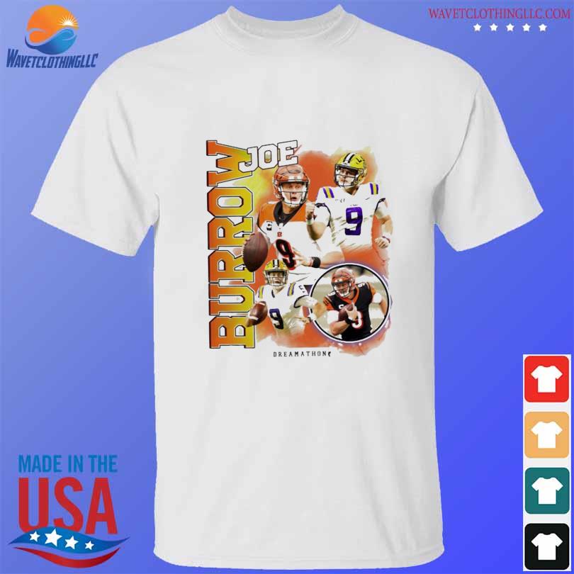 Joe Burrow Dreamathon Shirt the Greatest of All Time Champion 