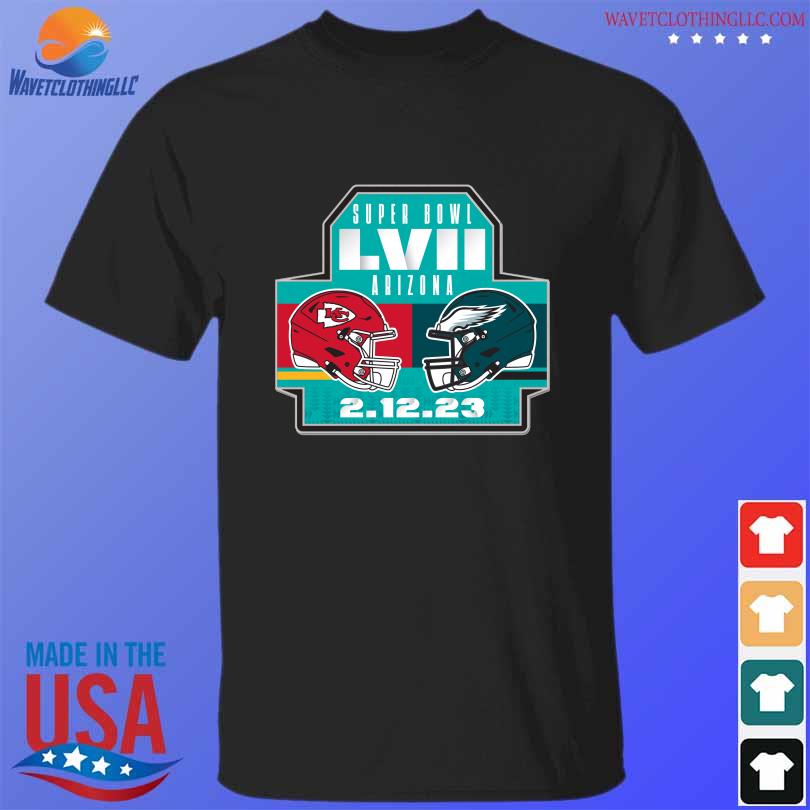 Kansas City Chiefs Vs Philadelphia Eagles 2023 Super Bowl Lvii Arizona T- Shirt