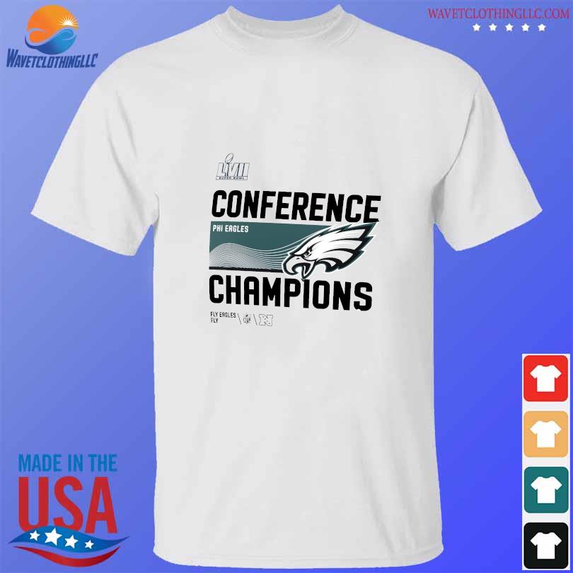 LIVII super bowl Philadelphia eagles conference champions shirt