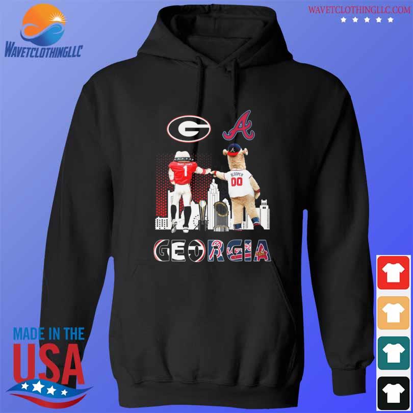 Hairy Dawg Georgia Bulldogs And Blooper Atlanta Braves We Are The
