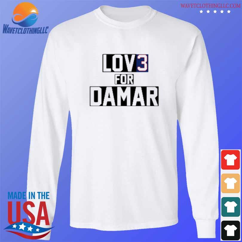 NFL Damar Hamlin Love For 3 Buffalo Bills Football T-Shirt, hoodie,  sweater, long sleeve and tank top