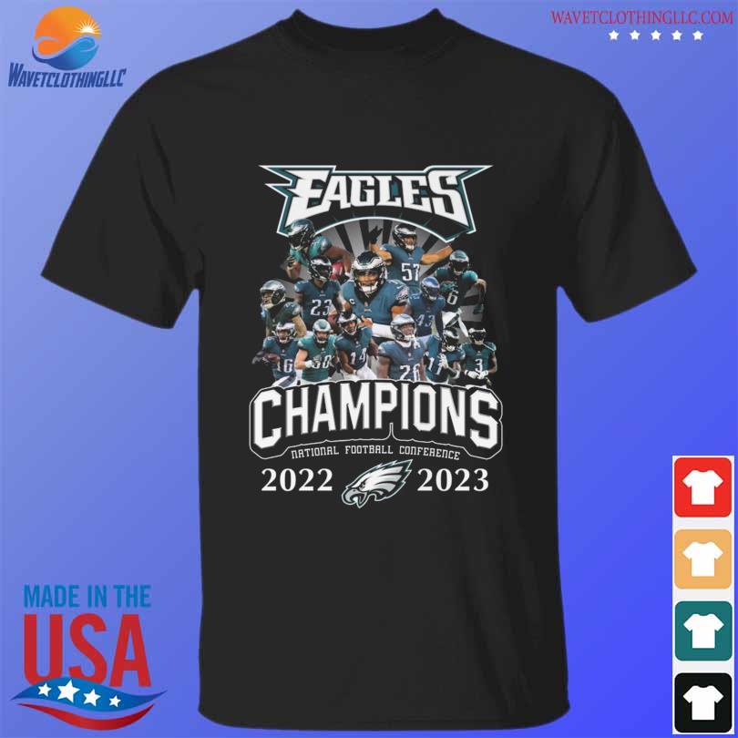 Philadelphia Eagles 2022-2023 National Football Conference Champions shirt,  hoodie, sweater, long sleeve and tank top