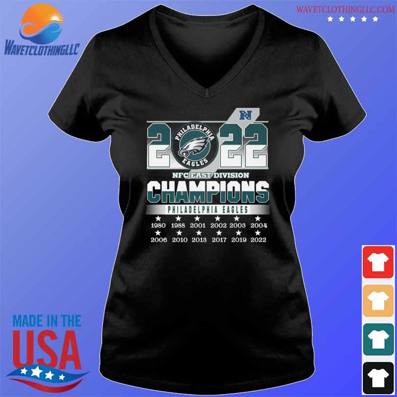 Original philadelphia eagles 2022 nfc east division champions 1980 2022  shirt, hoodie, sweater, long sleeve and tank top