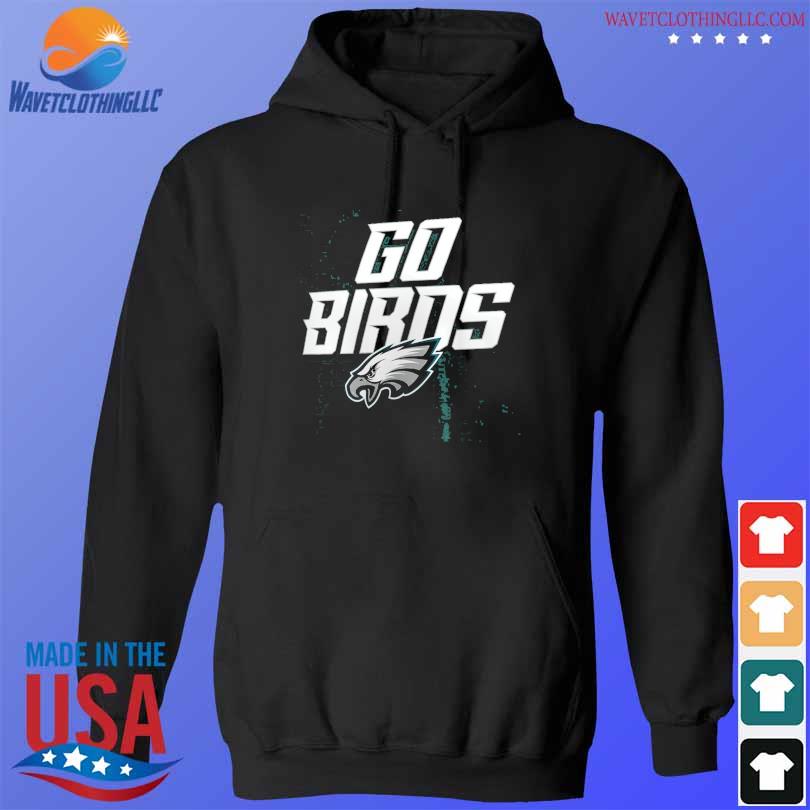 Go Birds Philadelphia Crewneck Sweatshirt Philadelphia Eagles Go Birds Eagles  Shirt Philadelphia Eagles T Shirt Near Me Nbc Sports Philadelphia  Philadelphia Eagles Long Sleeve Shirt New - Revetee