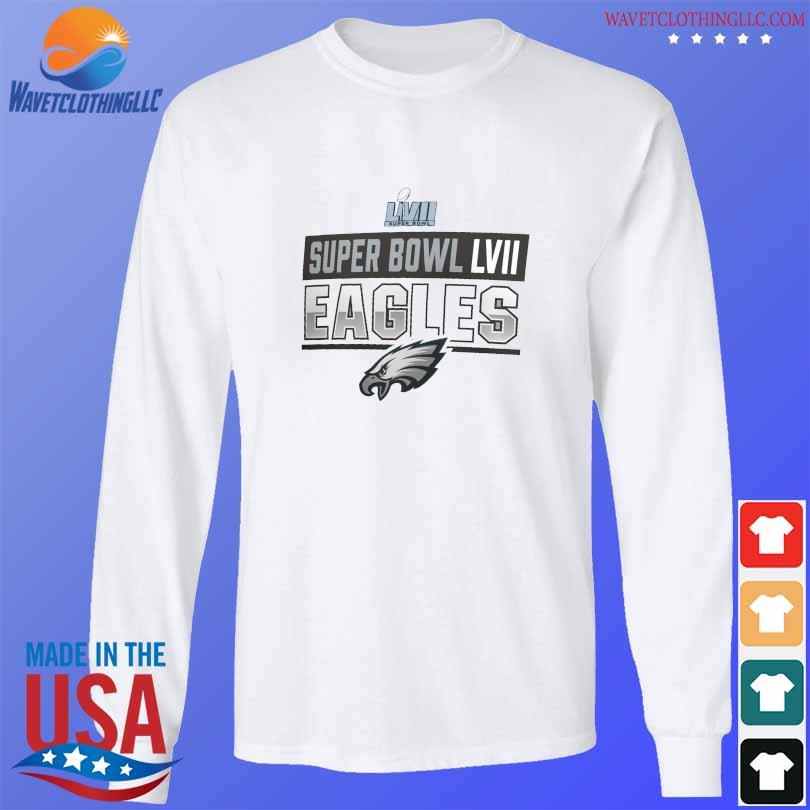 Official Philadelphia eagles super bowl lvii custom name & number 2023 shirt,  hoodie, sweater, long sleeve and tank top