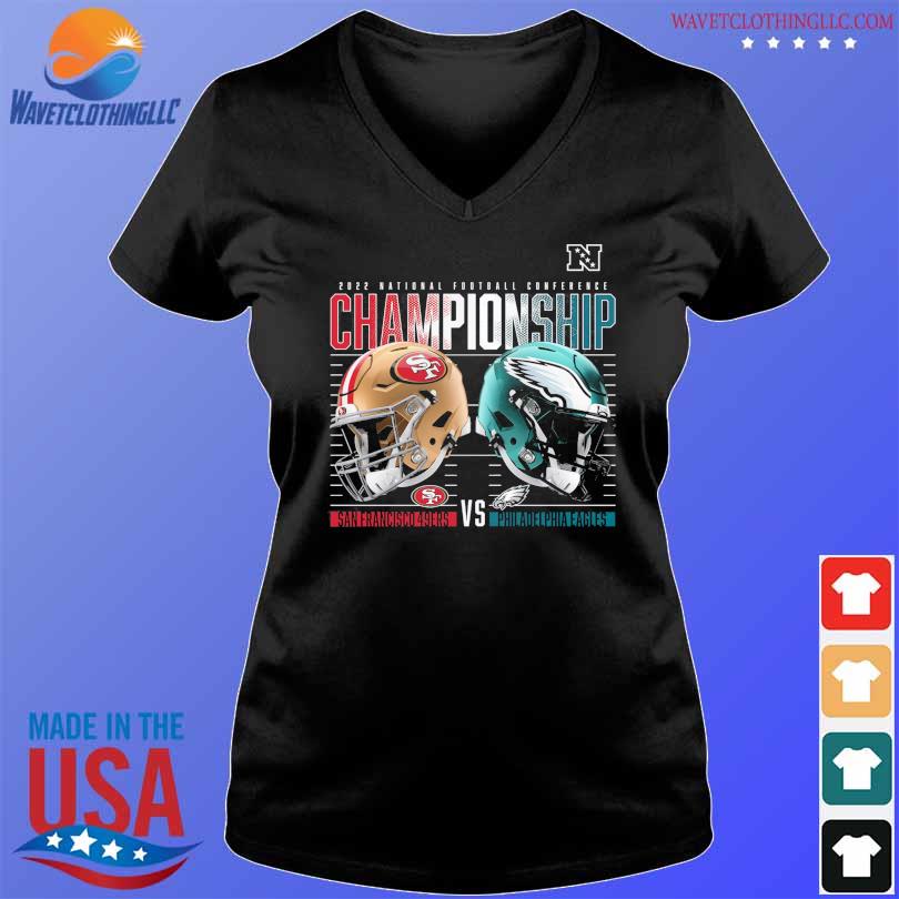 Philadelphia eagles vs san francisco 49ers 2022 nfc championship high  definition shirt, hoodie, sweater, long sleeve and tank top