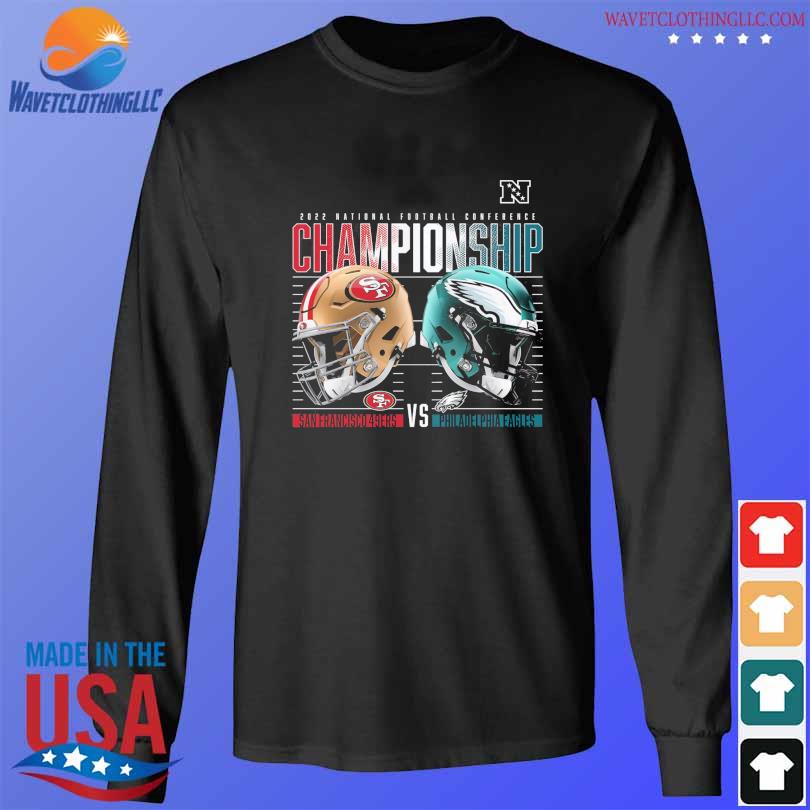 Philadelphia Eagles vs San Francisco 49ers 2022 NFC Championship High  Definition helmet shirt, hoodie, sweater, long sleeve and tank top