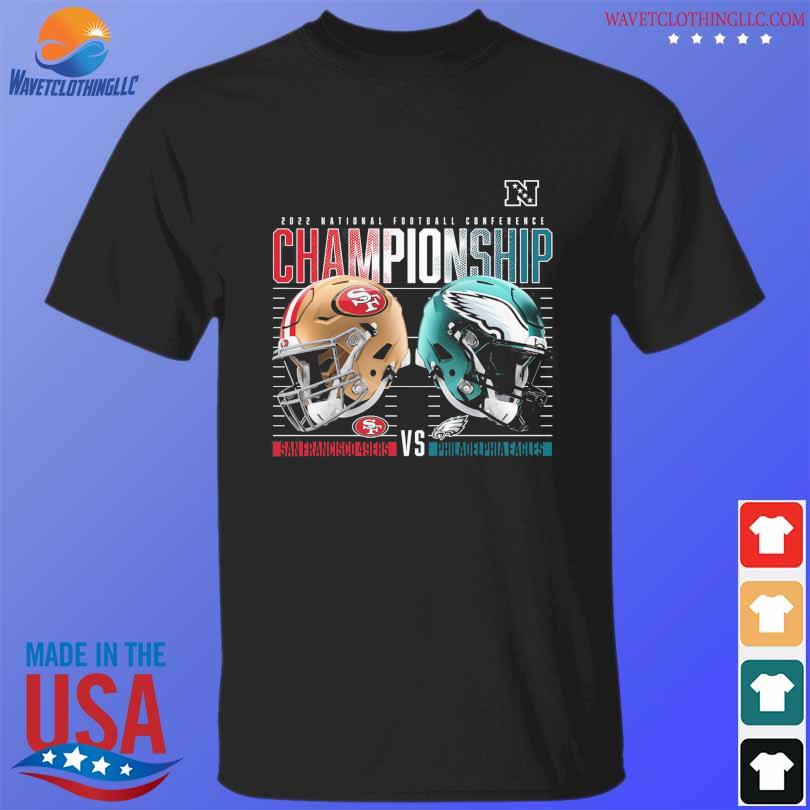 Philadelphia eagles vs. san francisco 49ers 2022 nfc championship game  shirt, hoodie, sweater, long sleeve and tank top