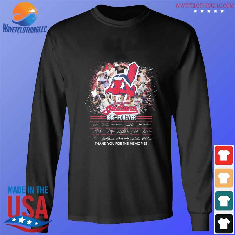 Cleveland Indians forever our tribe thanks for the memories shirt, hoodie,  sweater, long sleeve and tank top