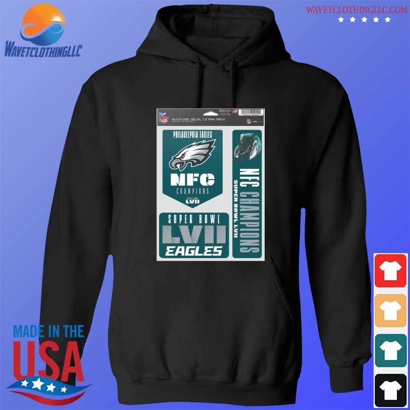 Premium Wincraft philadelphia eagles 2022 nfc champions three-pack shirt,  hoodie, sweater, long sleeve and tank top