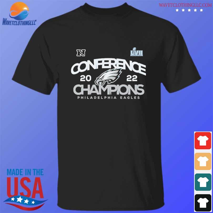 Philadelphia Eagles Team 2022 NFC Conference Champions T-Shirt