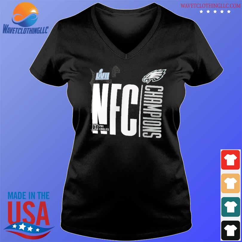 Official Philadelphia Eagles Nike 2022 NFC Champions Iconic Shirt