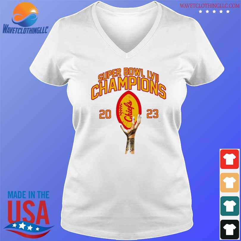 Kansas City Chiefs Super Bowl LVI Champions 2023 signatures shirt