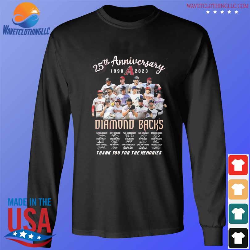 Men's Arizona Diamondbacks Arizona State & 25th Anniversary Year