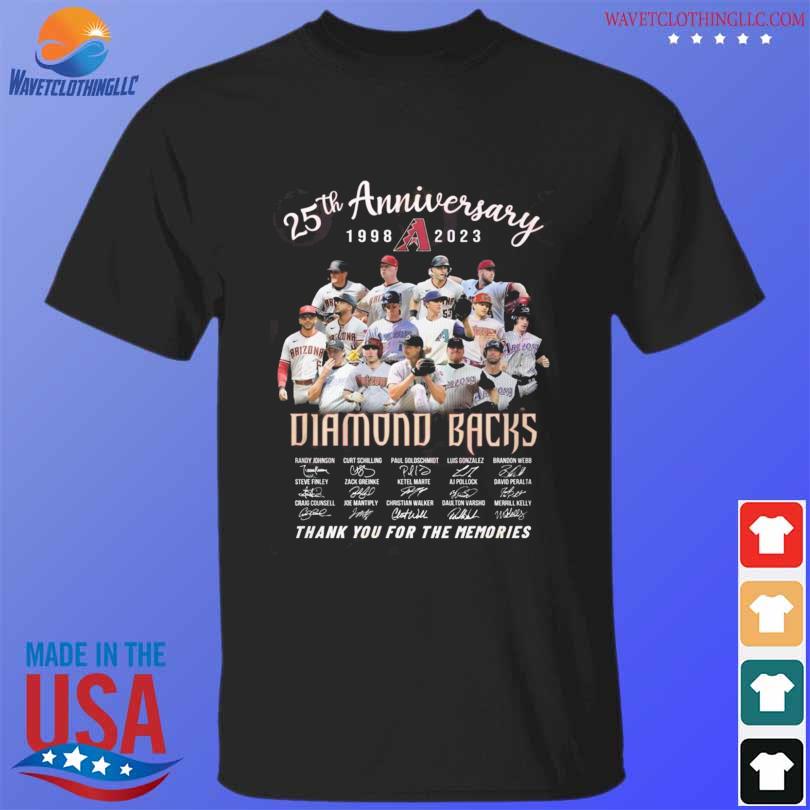 Men's Arizona Diamondbacks Arizona State & 25th Anniversary Year