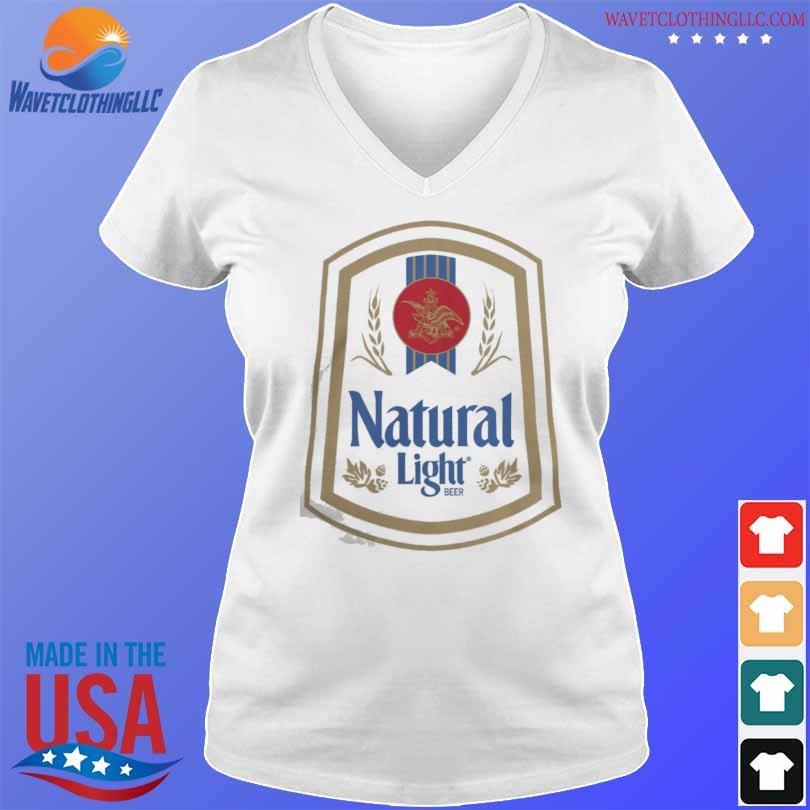 Natural Light Blue Shirt - The Beer Gear Store