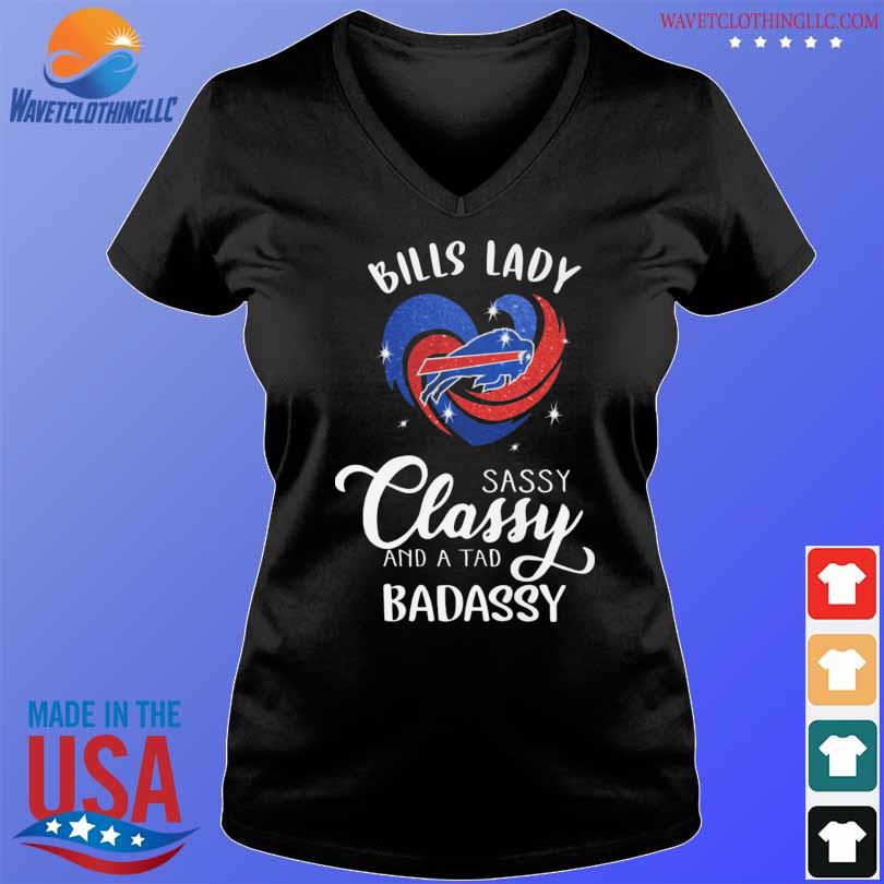 Pittsburgh steelers lady sassy classy and a tad badassy shirt