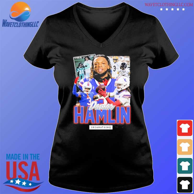 Prayers For Damar Hamlin Buffalo Bills Shirt - High-Quality Printed Brand