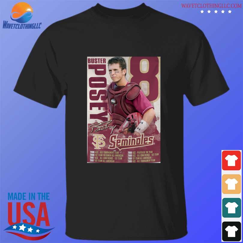 Buster posey florida state seminoles shirt, hoodie, sweater, long sleeve  and tank top