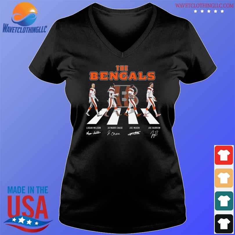 The Cincinnati Bengals Abbey Road Signatures T-Shirt, hoodie, sweater, long  sleeve and tank top