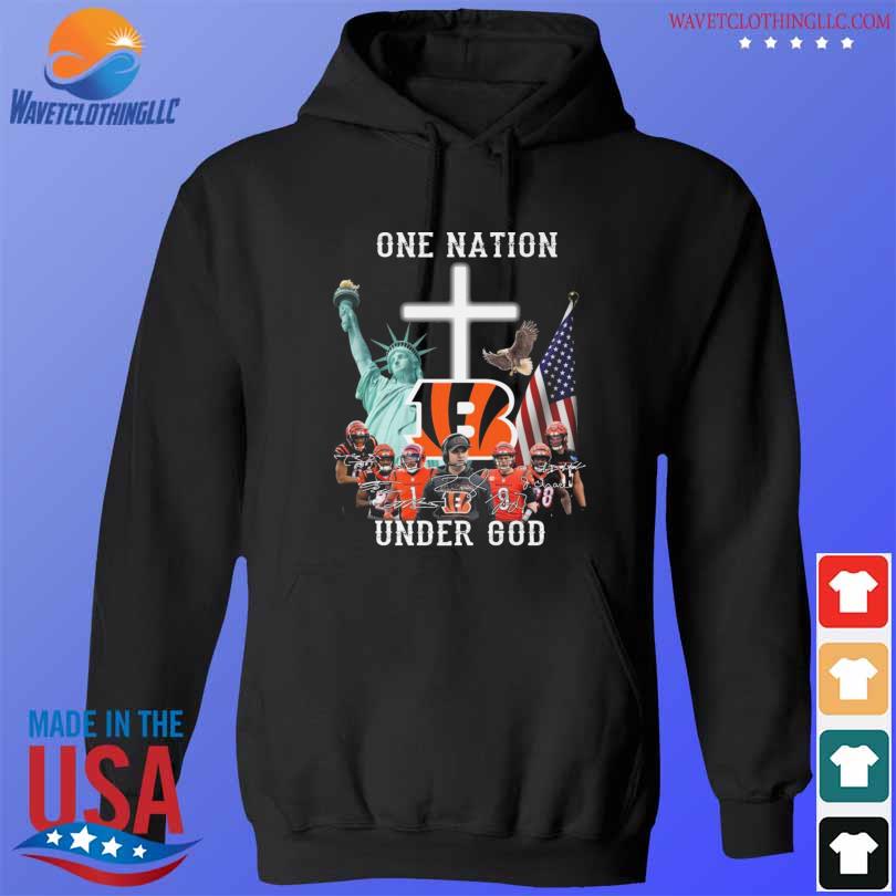 Cincinnati Bengals One Nation Under God Shirt - Jomagift