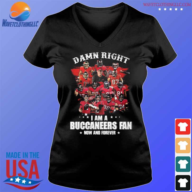 Tampa Bay Buccaneers Fan Now And Forever Shirt, hoodie, sweater, long  sleeve and tank top