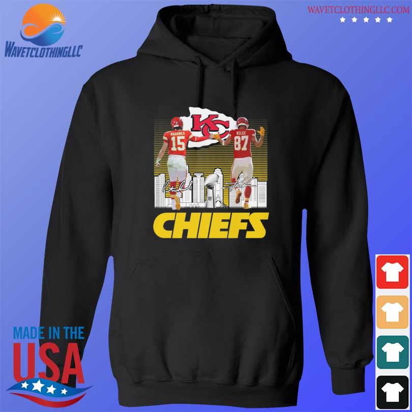 Homage NFL jam Kansas city Chiefs patrick mahomes iI and travis kelce shirt,  hoodie, sweater, long sleeve and tank top