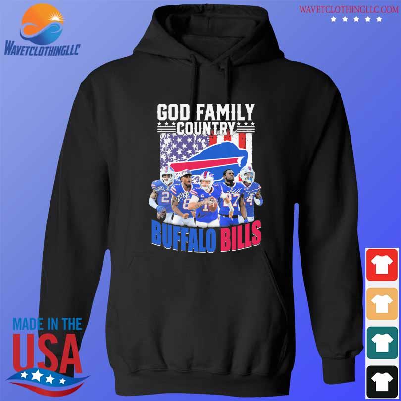 Premium God first family second then Buffalo Bills 2023 American