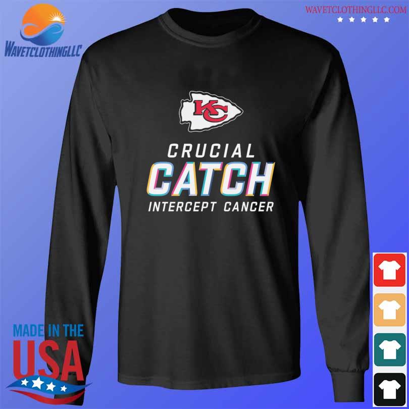 Kansas City Chiefs Crucial Catch Intercept Cancer shirt, hoodie, sweater,  long sleeve and tank top