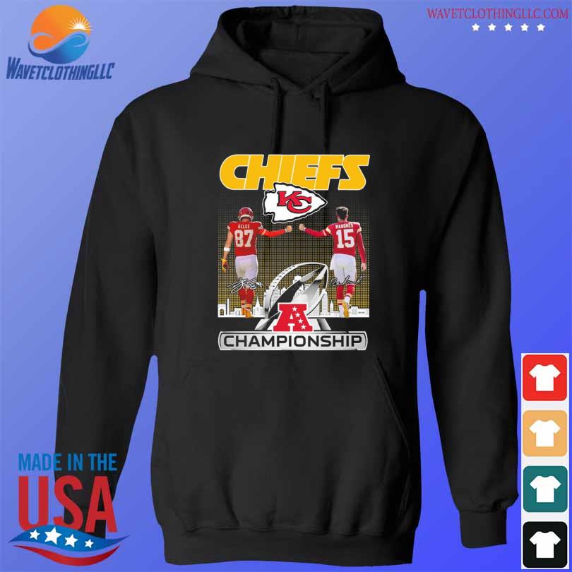 15 Mahomes and 87 Kelce Touchdown Kan Zuh City shirt, hoodie, sweater, long  sleeve and tank top