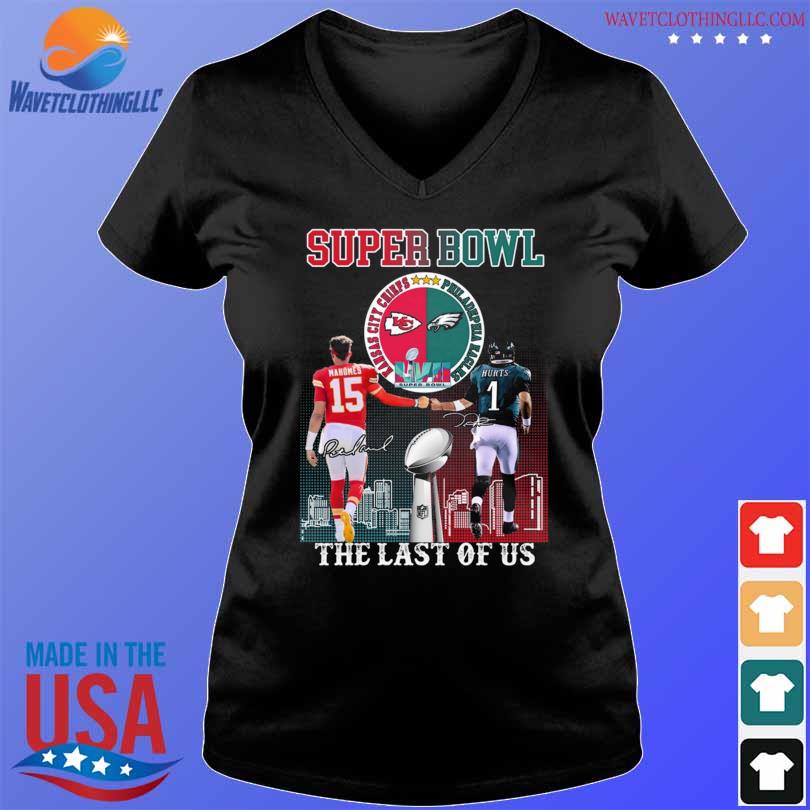 Jalen Hurts and Patrick Mahomes Super Bowl Kansas City Chiefs vs.  Philadelphia Eagles shirt, hoodie, sweater, long sleeve and tank top