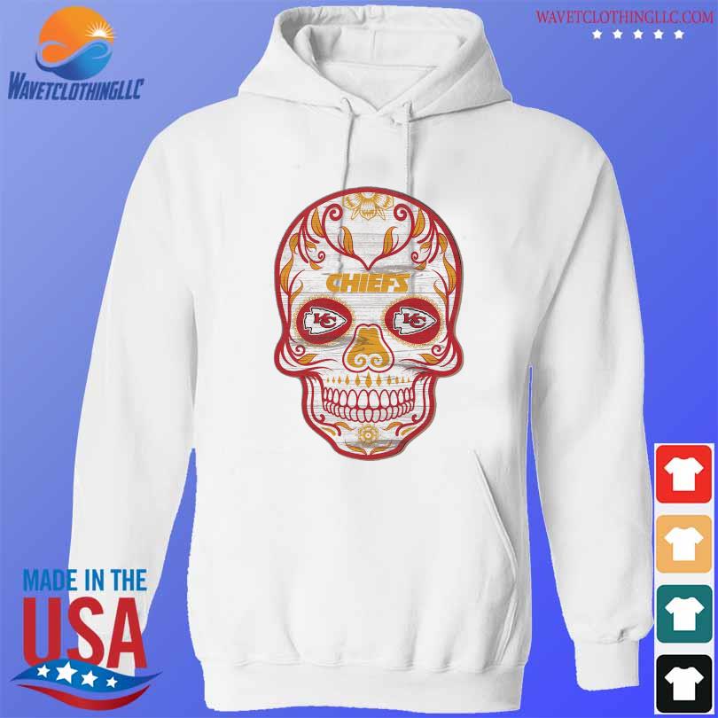 Kansas city Chiefs sugar skull shirt, hoodie, sweater, long sleeve and tank  top