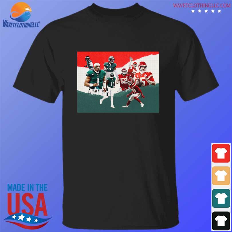 Kansas City Chiefs vs. Philadelphia Eagles Super Bowl LVII 21 February 2023  shirt - Peanutstee