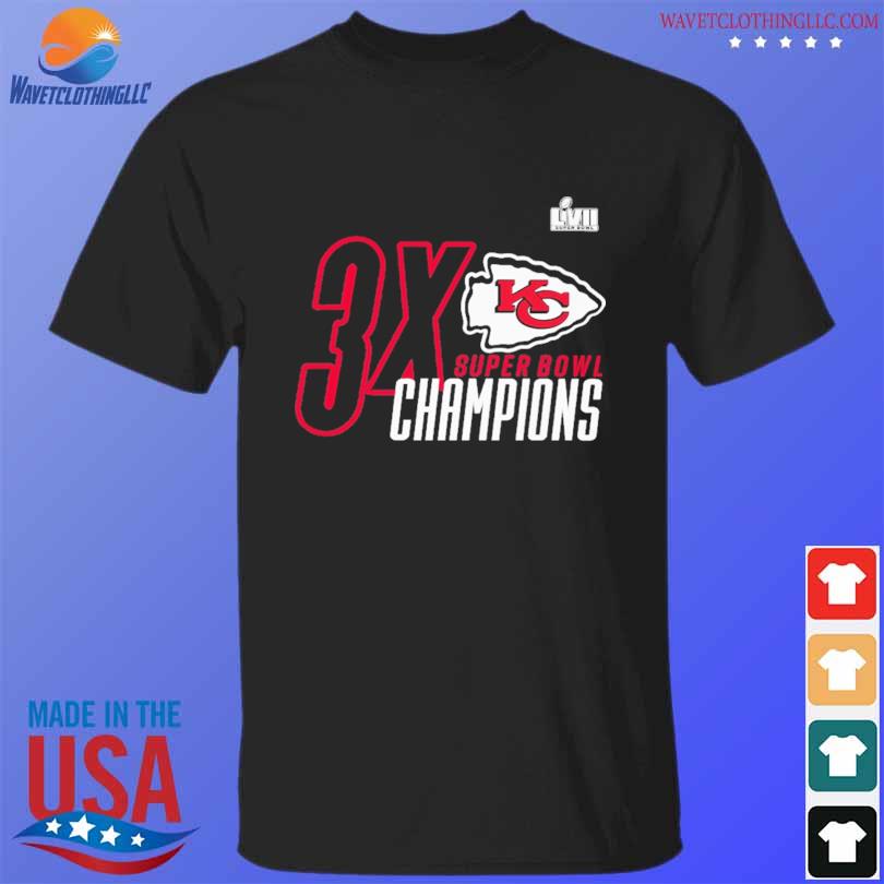 3x kansas city chiefs shirts