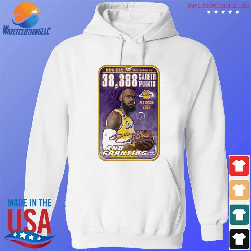 Funny los angeles lakers all time scoring leader lebron james 2023 shirt,  hoodie, sweater, long sleeve and tank top