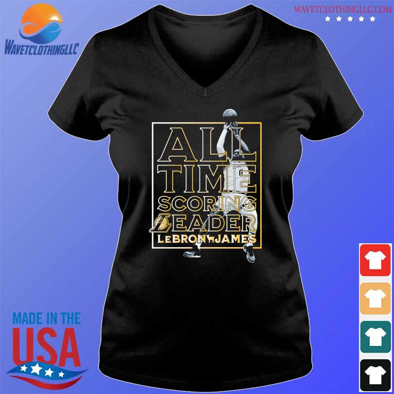 Los Angeles Lakers Nike Lebron James All Time Scoring Record T-Shirt,  hoodie, sweater, long sleeve and tank top