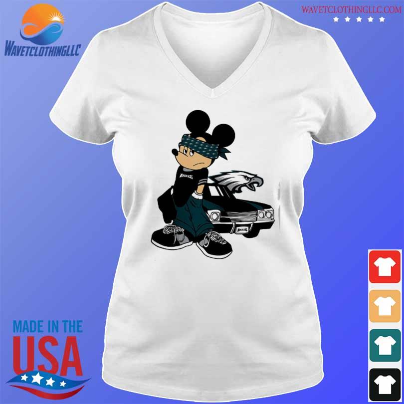 Mickey mouse hiphop x philadelphia eagles champions super bowl