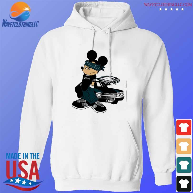 Mickey mouse hiphop x philadelphia eagles champions super bowl lvii 2023  shirt, hoodie, sweater, long sleeve and tank top